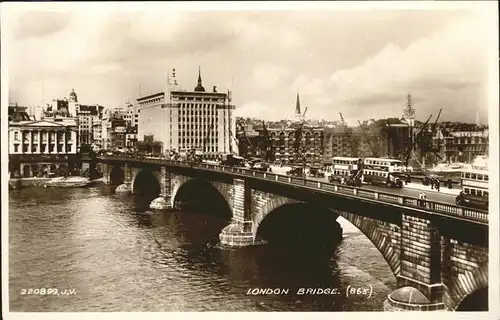 London Bridge Bus Kat. City of London