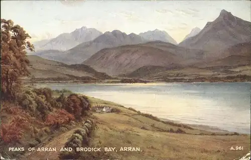 Arran Peaks Brodick Bay Kat. Arran & the Cumbraes