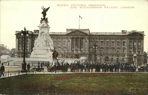 London Queen Victoria Memorial Buckingham Palace Kat. City of London