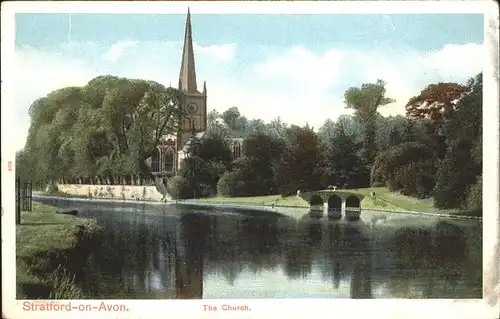 Stratford-on-Avon Church Kat. Stratford-on-Avon