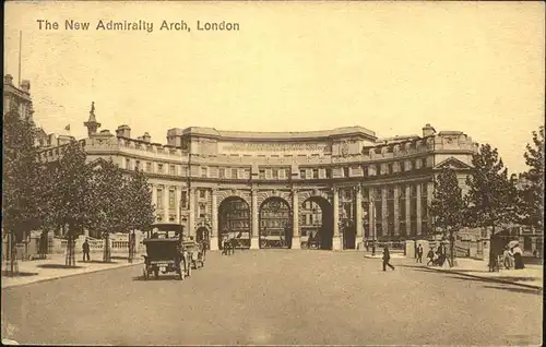 London New Admiralty Arch Kat. City of London