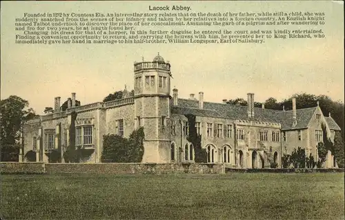 Lacock with Neston & Gastard Abbey Kat. North Wiltshire