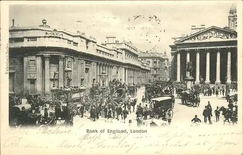 London Bank of England Kutsche Kat. City of London