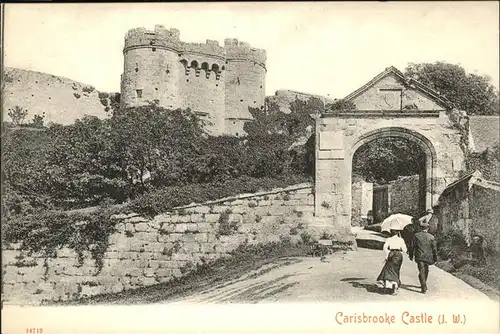 Carisbrooke Isle of Wight Castle Kat. Isle of Wight