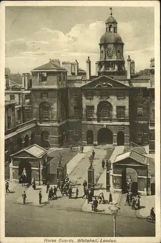 London Horse Guards Whitehall Kat. City of London