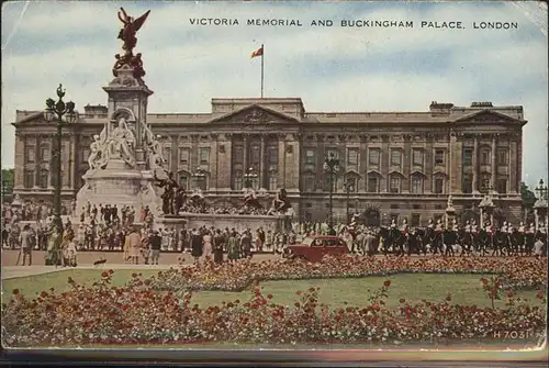 London Victoria Memorial Buckingham Palace Kat. City of London