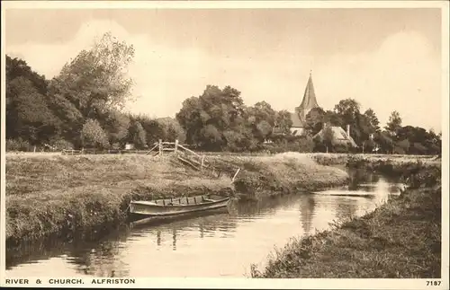 Alfriston River Church Kat. Wealden