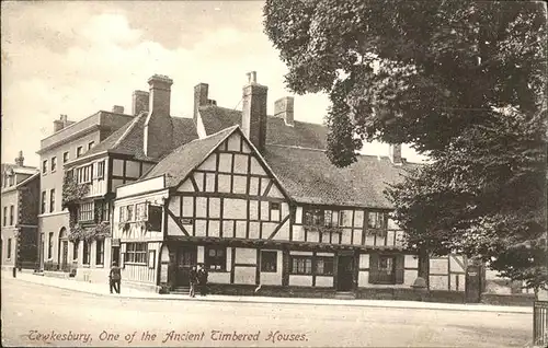 Tewkesbury Timbered Houses Kat. Tewkesbury