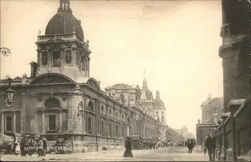 London Smithfield Market Kat. City of London