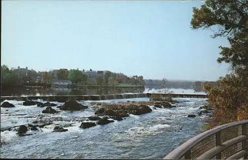 Massachusetts USA Merrimack River Pawtucket Falls