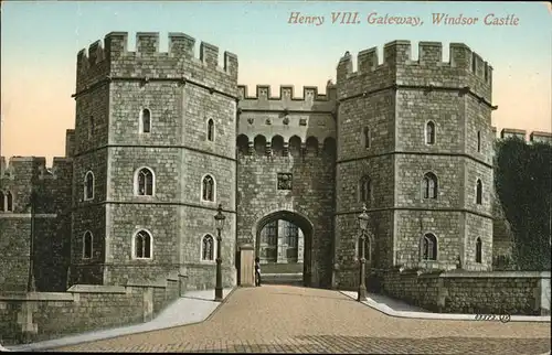 London Windsor Castle Henry 8 Gateway Kat. City of London