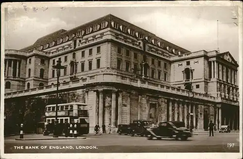 London Bank of England Busse Autos Kat. City of London