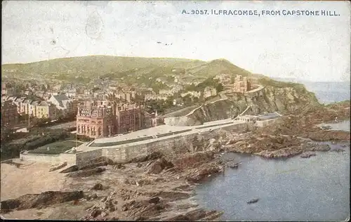 Ilfracombe North Devon From Capstone Hill Kat. North Devon