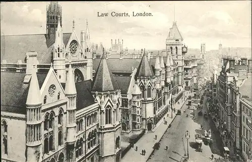 London Law Courts Busse Kat. City of London