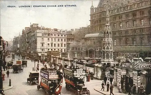 London Charing Cross Strand Kat. City of London