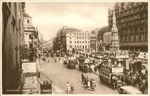 London Charing Cross and Strand Kat. City of London