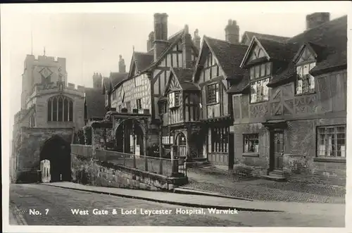 Warwick Castle West Gate Lord Leycester Hospital