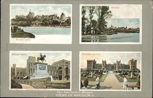 aw18134 Windsor Castle Castle Kategorie. United Kingdom Alte Ansichtskarten
