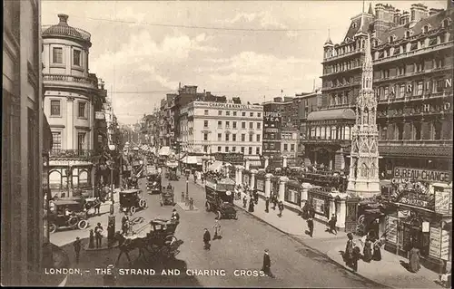 London The STrand Charing Cross Kat. City of London