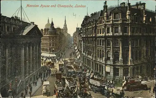 London Mansion House Cheapside Kat. City of London