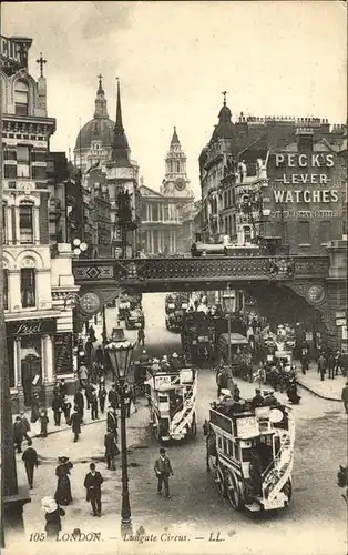 London Ludgate Circus Kat. City of London