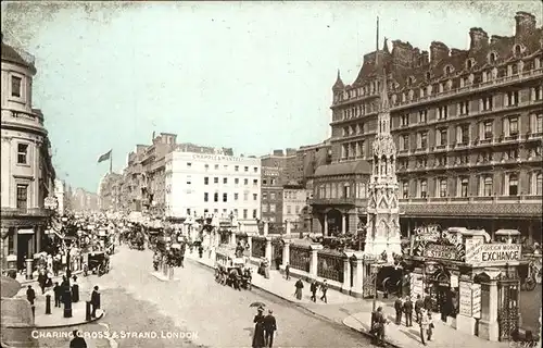 London Charing Cross Strand Kat. City of London