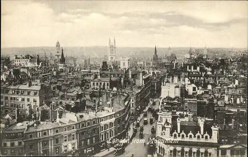 London from Monument Kat. City of London