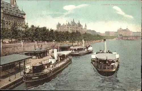 London Thames Embankment Kat. City of London