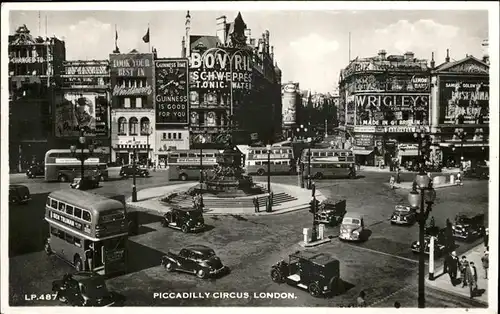 London Piccadilly Circus Kat. City of London