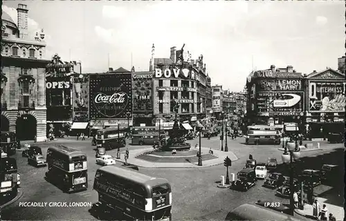 London Piccadilly Circus Kat. City of London