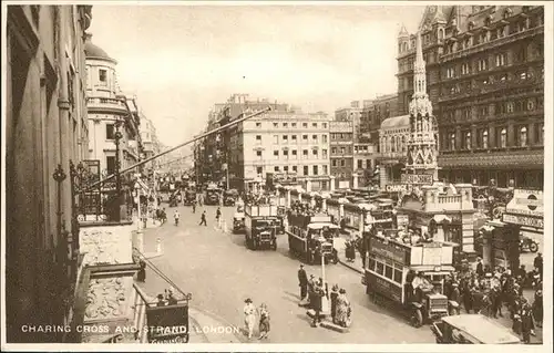 London Charing Cross Strand Kat. City of London