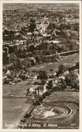 St Albans Roman Theatre Abbey Kat. St Albans