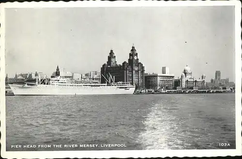 Liverpool Pier Head Kat. Liverpool