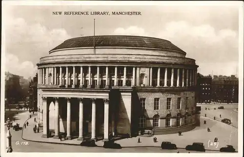 Manchester New Reference Library Kat. Manchester