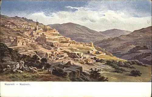 Nazareth Israel Nazareth Kuenstler F. Perlberg * / Nazareth Illit /