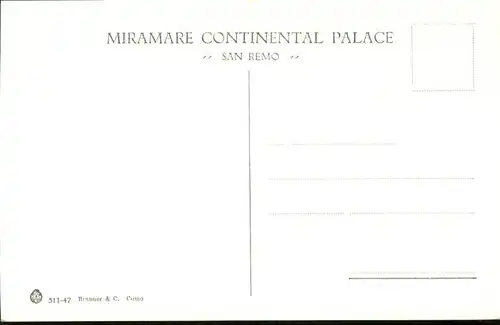 San Remo Miramare Continental Palace *