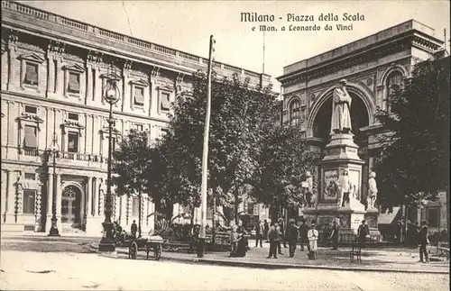 Milano Piazza della Scala *