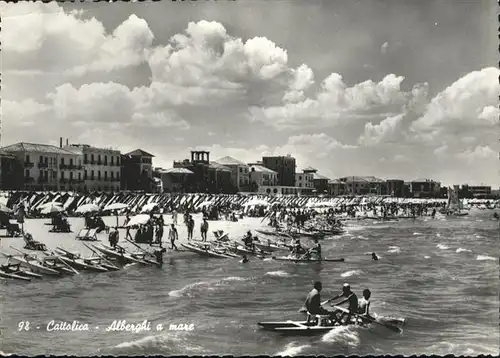 Cattolica Alberghi mare  *