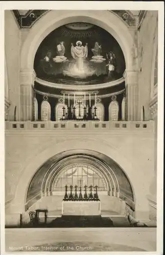 Mount Tabor Interior of the Church / Mount Tabor /