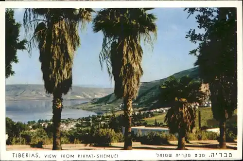 Tiberias View from Kiryat Shemuei / Tiberias /