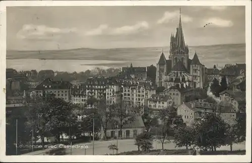 Lausanne VD Cathedrale / Lausanne /Bz. Lausanne City