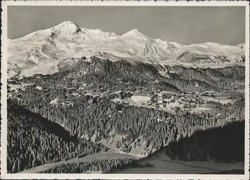 Arosa GR Weisshorn Brueggerhorn Tschuggen / Arosa /Bz. Plessur