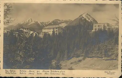 hohe Tatra Hotels Mory Tschirmer See / Slowakische Republik /