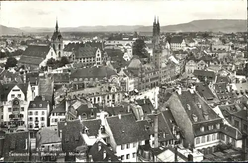 Basel BS Rathaus Muenster / Basel /Bz. Basel Stadt City