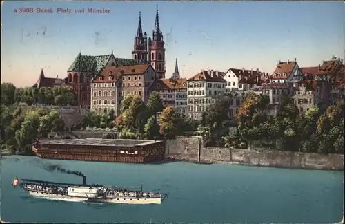 Basel BS Muenster Schiff / Basel /Bz. Basel Stadt City