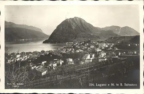 Lugano TI Monte San Salvatore / Lugano /Bz. Lugano City