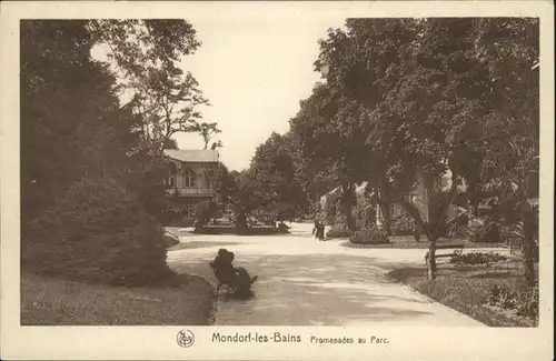 Mondorf-les-Bains Promenade au Parc / Luxemburg /