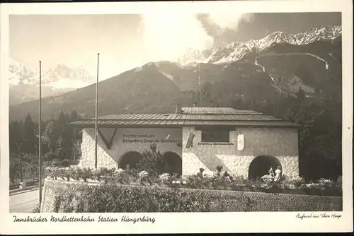 Innsbruck Nordkettenbahn Station Hungerburg / Innsbruck /Innsbruck