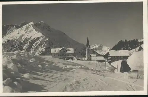 Mittelberg Kleinwalsertal Widderstein / Oesterreich /