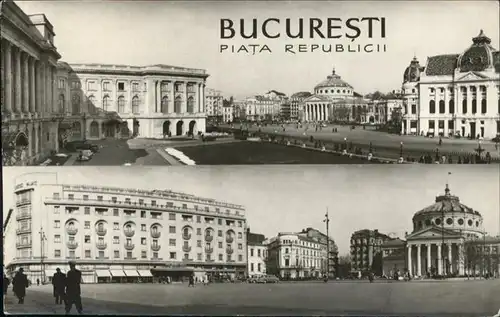 Bucuresti Piata Republicii / Rumaenien /